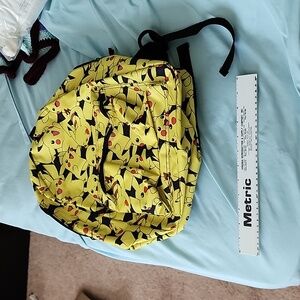 Pikachu Pokemon Backpack